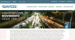 Desktop Screenshot of dayco.com.mx