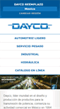 Mobile Screenshot of dayco.com.mx
